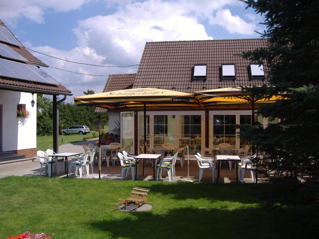 וטשאו Hotel-Pension Maerkischheide מראה חיצוני תמונה